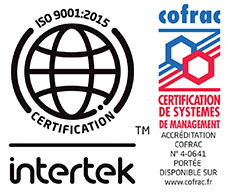 ISO 9001 2015 Certification & COFRAC